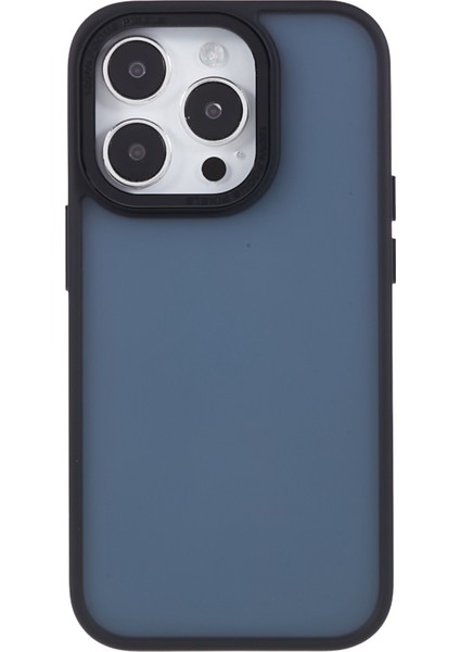 iPhone15 Pro Max Telefon Kılıfı Pc+Tpu Metal Lens Çerçeve-Siyah ile Şok Geçirmez Koruyucu Kapak (Yurt Dışından) fiyatları