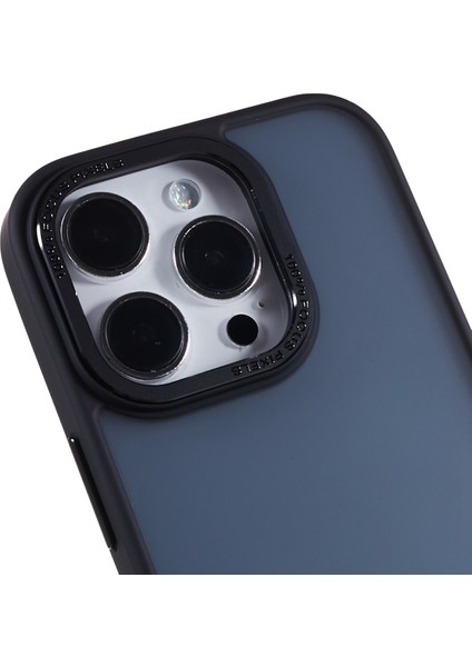iPhone15 Pro Max Telefon Kılıfı Pc+Tpu Metal Lens Çerçeve-Siyah ile Şok Geçirmez Koruyucu Kapak (Yurt Dışından) indirimleri