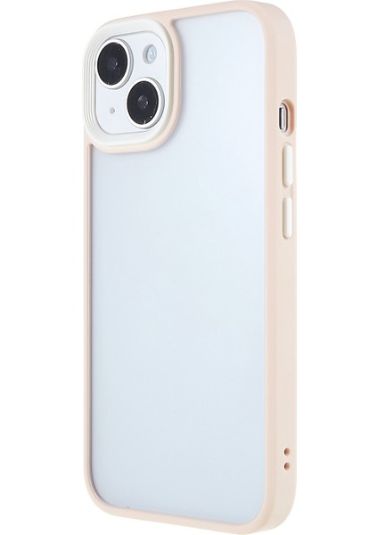 iPhone15 Şok Geçirmez Telefon Kasası Şeker Rengi Tpu+Akrilik Cilt Touch Cover-Pinx (Yurt Dışından) modelleri