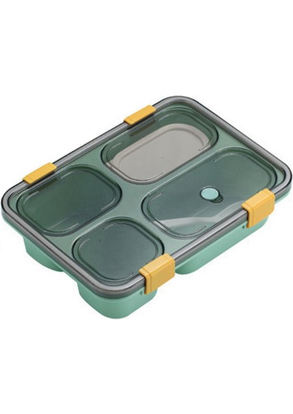 Öğle Yemeği Kutusu Bölmeli Taşınabilir Bento Kutusu Yetişkin Çocuklar Için Mikrodalga Güvenli Çocuk Okul Salata Kutuları Gıda Kabı B (Yurt Dışından)