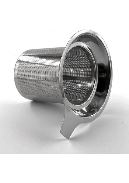 Stainless Steel Tea Strainer, Teapot, Tea Sieve, Coffee Cup, Leaking Sieve, Flat Bottom, High Density Filter With Handle (Yurt Dışından)