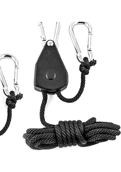 24 Adet 1/8 Inç Ağır Hizmet Ayarlanabilir Büyüme Işık Cırcırlı Halat Askısı, Büyüyen Lambaların Bahçeciliği Için Kullanılan (Yurt Dışından) fırsatları