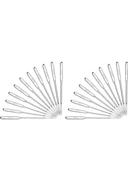 Dikiş Makinesi Iğneleri, 120 Adet Evrensel Tükenmez Dikiş Makinesi Iğneleri Kot Pantolon Için Dikiş Makinesi Aksesuarları (Yurt Dışından)