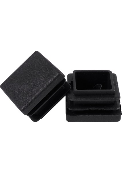 100 Adet Plastik Kare Körleme Uç Kapakları Boru Ek Parçaları 25MM x 25MM (Yurt Dışından)