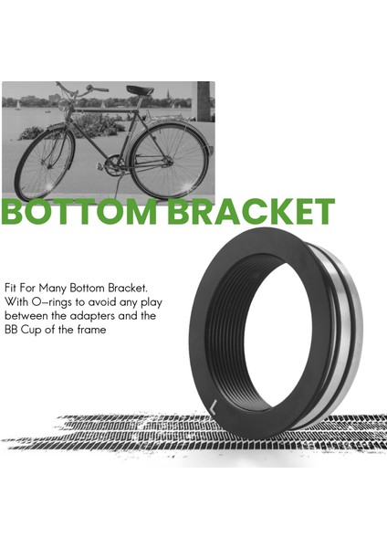 BB30'DAN Dönüştürücüye Alt Braket Dönüştürme Adaptör Halkası 42MM (Yurt Dışından)