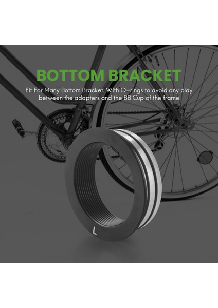 BB30'DAN Dönüştürücüye Alt Braket Dönüştürme Adaptör Halkası 42MM (Yurt Dışından)