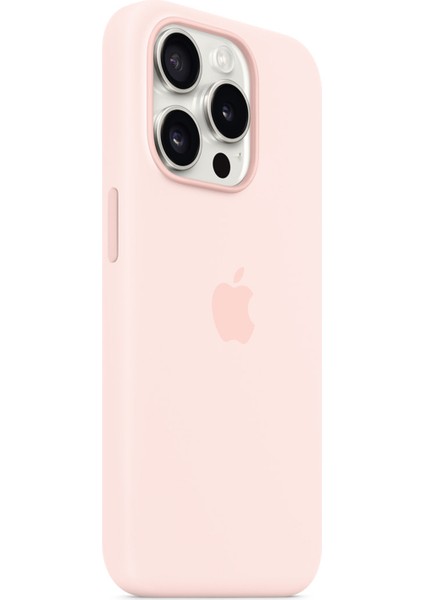 iPhone15 Pro Max Maks Sıvı Sıvı Silikon Telefon Koruyucu Kapak Kabuk Pembe (Yurt Dışından) fiyatları
