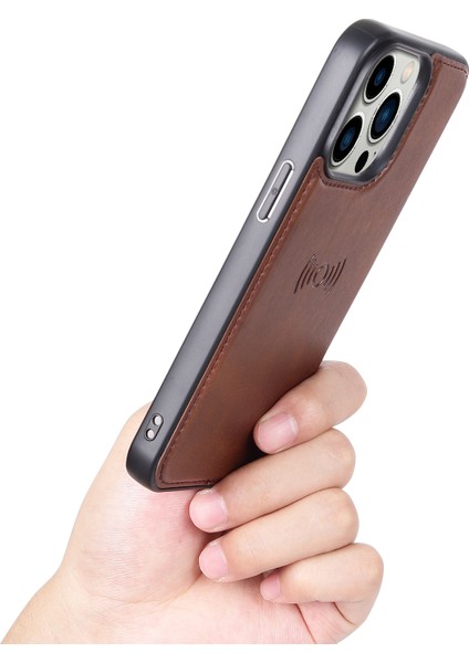 iPhone15 Pro Pu Deri+Tpu Cüzdan Stand Kapağı Çıkarılabilir Manyetik Telefon Kazan (Yurt Dışından) indirimleri