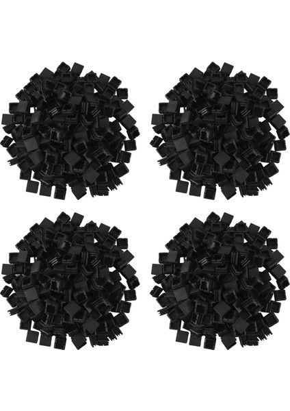 800 Adet 1 Inç Kare Tüp Uç Kapağı Plastik Tıpalar Tüp Uç Kapakları Direk Borusu Kapatma Başlığı Boru Ekleme Sandalye Kayma Tapaları (Yurt Dışından) indirimleri