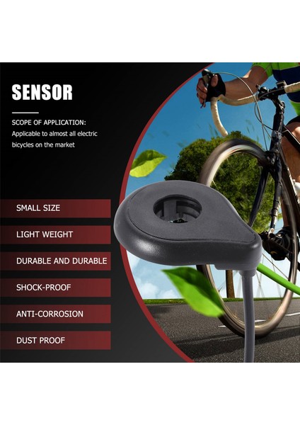 Bisiklet Güç Pedalı Yardım Sensörü Bisiklet Aksesuarları Bisiklet Parçaları Bisiklet Pas Elektrikli Bisiklet Pedalı Sensörü (Yurt Dışından)