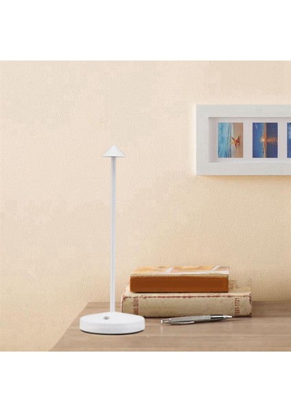 1800MAH Şarj Edilebilir LED Masa Lambası Modern Dokunmatik Ayarlı Masa Lambası Yatak Odası Için Restoran Dekorasyon Açık Siyah (Yurt Dışından) fırsatları