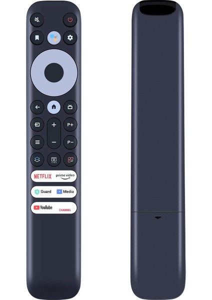 %100 Orjinal Ürün - Orijinal Tcl 55C635 RC902V Fmr1 RC902V Fmr2 RC902V Fmr4 75C725 50P725G 55C728 Uyumlu Mikrofonlu Ses Komutlu Smart Tv Kumanda