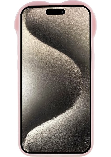 iPhone15 Pro Yükseltilmiş Çerçeve Koruma Telefon Kapağı Tpu Cep Telefon Kılıfı Kalp Şeklinde Tasarım-Pembe (Yurt Dışından) indirimleri