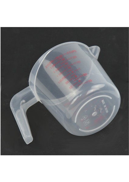 2x 500ML Ev Laboratuvarı Ölçüm Sürahisi Sürahi Plastik Saplı Dekantör Şişe Ağzı Konteyner (Yurt Dışından) fırsatları