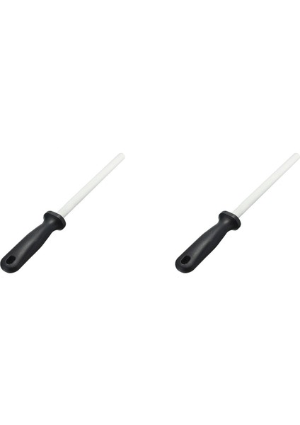 2x 13 Inç Seramik Korindon Kalemtıraş Çubuk Çubuk Çubuk Bıçak Bileme Mutfak Aracı Için (Yurt Dışından)