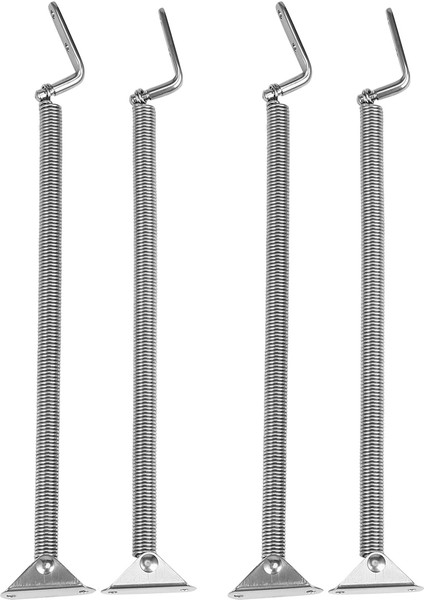 4 Adet Tekne Parçası Paslanmaz Çelik Hat Kapağı Yayı 8-1/4 Inç (Yurt Dışından)