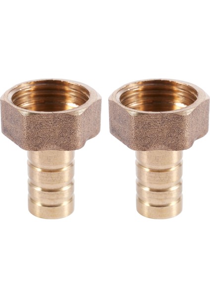 2 Adet 12MM Hortum Diken 1/2bsp Dişi Konu Hızlı Bağlantı Konnektörü Adaptörü Altın (Yurt Dışından)
