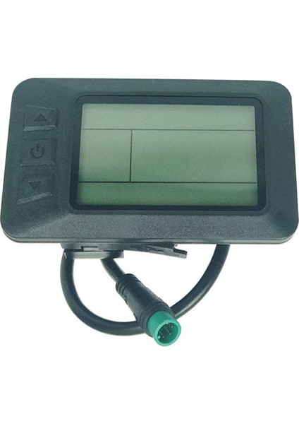 USB Fişli Elektrikli Bisiklet Kt-Lcd7 Akıllı Ekran E-Bisiklet LCD Kontrol Paneli Su Geçirmez Aksesuarlar (Yurt Dışından)
