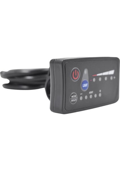 S810 E-Bisiklet Metre LED Ekran 36 V IP65 Elektrikli Bisiklet Için Elektrikli Bisiklet Metre Sm 6pın (Yurt Dışından)