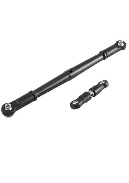 Metal Ön ve Arka Bağlantı Çubuğu Bağlantı Çubuğu Çekme Çubuğu Servo Çubuğu, Siyah (Yurt Dışından) fırsatları