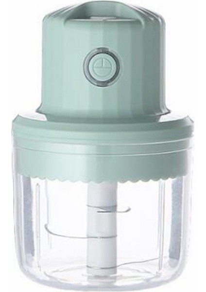 Elektrikli Sarımsak Çırpıcı Kablosuz Pişirme Makinesi Sarımsak Çektirme Ev Sarımsak Biber Blender 250 ml Yeşil (Yurt Dışından)