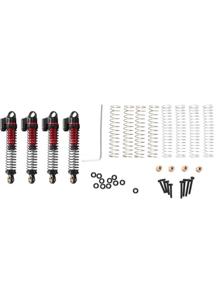 4 Adet 53MM Metal Yağ Damperi, Siyah (Yurt Dışından) modelleri