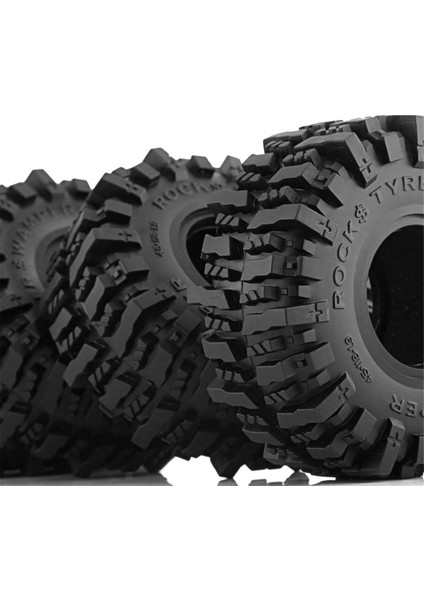 Adet 120MM 1.9ın Off-Road Lastikleri 1: 10 Rc Paletli Araba Eksenel SCX10 (Yurt Dışından) modelleri