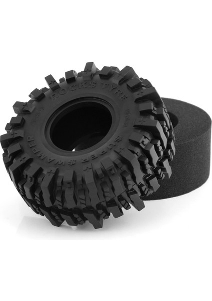 Adet 120MM 1.9ın Off-Road Lastikleri 1: 10 Rc Paletli Araba Eksenel SCX10 (Yurt Dışından) fırsatları