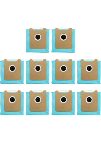 10 Adet Fit G40 G40 Hibrid Robotlu Süpürge Toz Torbası Aksesuarları Malzemeleri Değiştirme (Yurt Dışından)