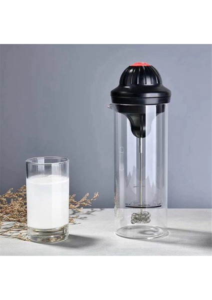 2 Adet Süt Köpürtücü Elektrikli Köpürtücü Kahve Köpürtücü Blender Yumurta Dayak Fincan (Yurt Dışından)