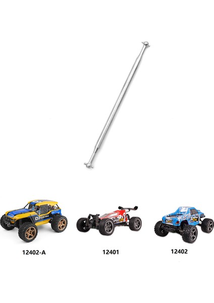104009 12402-A Rc Araba Için Metal Cenal Tahrik Mili 12401-0273 (Yurt Dışından) fırsatları