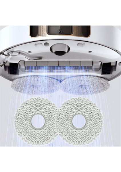 27PCS Roborock Q Revo Maxv / Roborock P10 Pro Robot Vakumları Parça Ana Yan Fırça Filtre Mop Kumaşları Toz Çantası (Yurt Dışından)