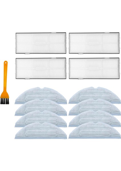 Taş Süpürme Robotu Aksesuarları Için Uygundur S7 T7S T7SPLUS Tek Kullanımlık Paspas Filtresi Temizleme Bezi (Yurt Dışından)