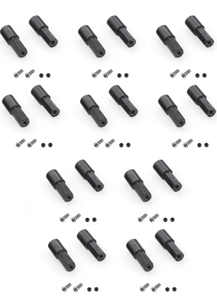 20 Adet Metal Arka Aks Mili D12 C14 C24 C34 B14 B24 C16 B36 Mn D90 MN99S Rc Araba Yükseltme Parçaları Aksesuarları (Yurt Dışından)