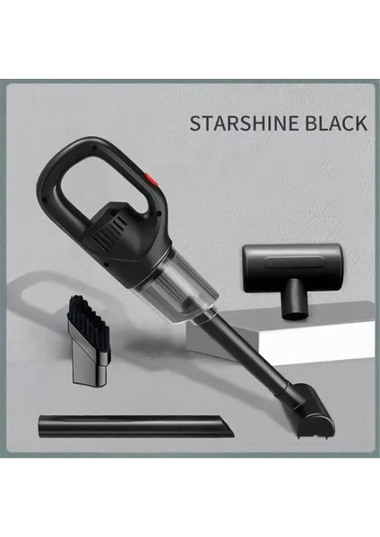 Kablosuz El Süpürgesi Akülü El Şarj Edilebilir Otomatik Süpürge Ev ve Araba ve Evcil Hayvan Süpürgesi 50000PA,A (Yurt Dışından) fiyatları