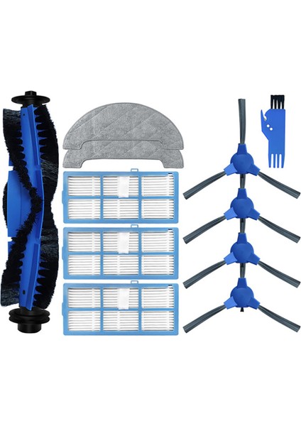 850T Için Ana Fırça Yan Fırça Hepa Filtre Paspas Bezi Paçavra (Yurt Dışından)