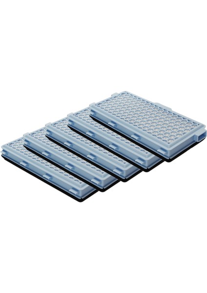 Airclean Için 5 Paket Hepa Filtreler -Ha 50 Filtre Modelleri S4,S5,S6,S8,S8000,S6000,S5000,S4000,S8999,S5999 (Yurt Dışından)