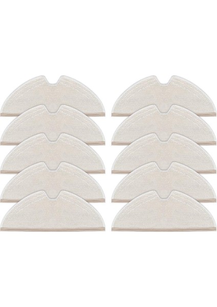 T8 Robot Süpürge Için 10 Adet Ev Temizlik Paspası (Yurt Dışından)