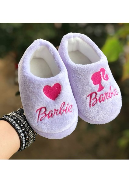 Kız Çocuk Barby Panduf ,ev Ayakkabısı ,kreş Anaokulu Ayakkabısı