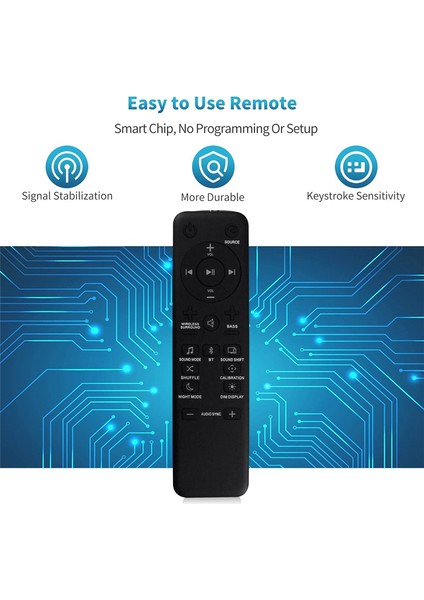 Remote Conol'u Bar/2.1/3.1/5.1 Bar 2.1 Sound Bar ile Değiştirin (Yurt Dışından) indirimleri