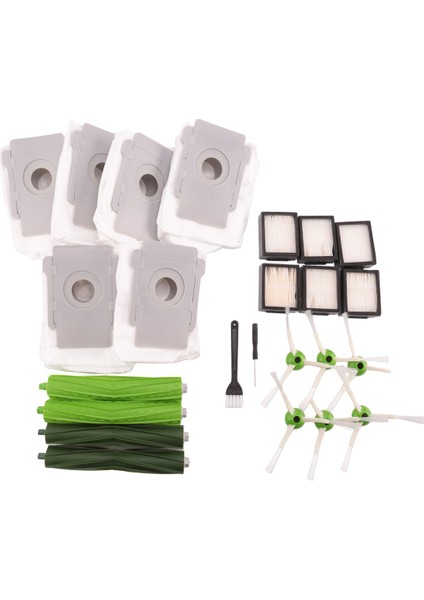E, I, J, 2 Takım Fırça, 6 Filtre, 6 Fırça ve 6 Vakum Torbası Için (Yurt Dışından) fırsatları