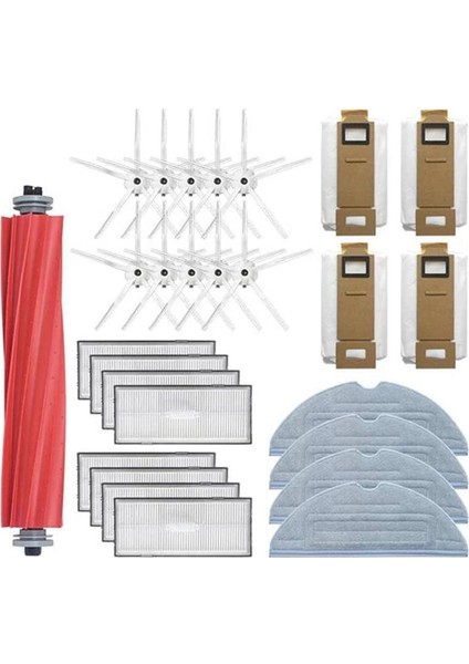 S7 Için Ana Yan Fırça Paspas Hepa Filtre Toz Torbası (Yurt Dışından)