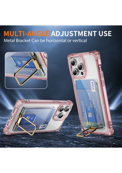 iPhone15 Pro Max Kılıf Kart Yuvası Tpu+Akrilik Kapak Tercüman Pembesi Için Ysm Takviyeli Köşeler Serisi (Yurt Dışından) fiyatları
