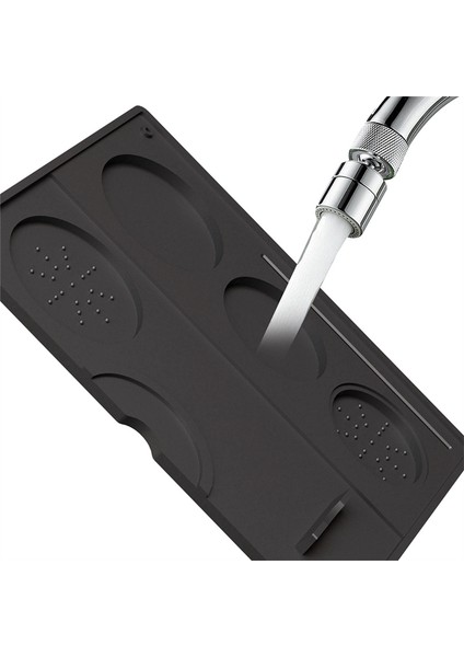 Espresso Tampon Mat Silikon Kahve Tamper Mat-Gri (Yurt Dışından)