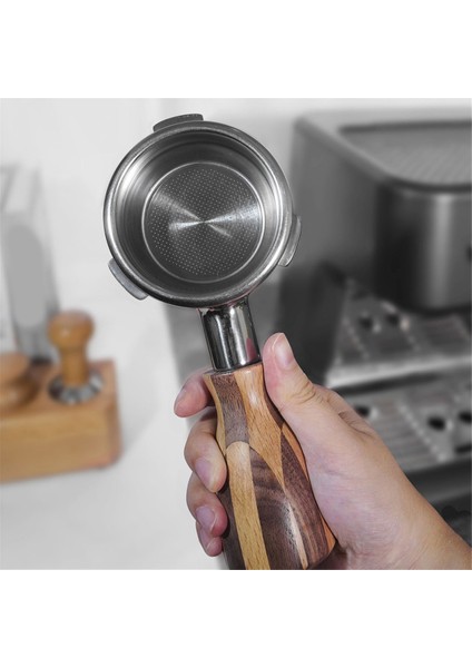 Masif Ahşap Saplı M10 Vidalı Saplı Dipsiz Espresso Tezgahları (Yurt Dışından)