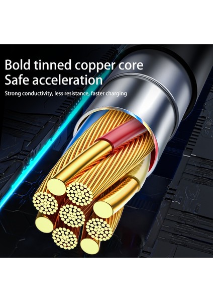 6A Süper Hızlı Şarj Tipi C Kablo Için Huawei P40 MATE40 Xiaomi Mi 12 Pro Redmi Poco Cep Telefonu Aksesuarları Şarj Cihazı USB C Kablosu (Yurt Dışından) modelleri