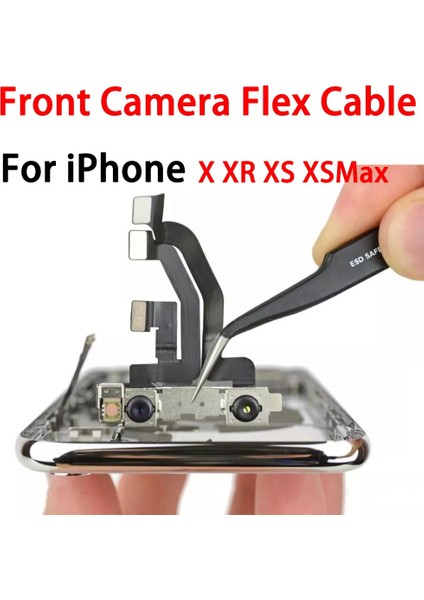 Ön Kamera iPhone x Xr Xs Max Yüz Kamera Yakınlık Sensörü Flex Kablo Onarım Yedek Parçalar (Yurt Dışından)