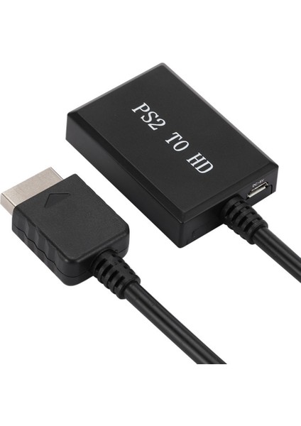 Ps2'den Hd'ye Ses Video Dönüştürücü Adaptör 1080P Ps1/2/3 Için Ekran Modları Hdtv Pc Için Full Hd Kablo Adaptörü (Yurt Dışından)