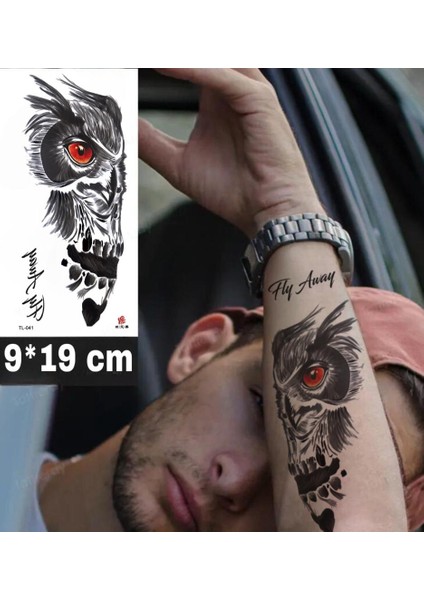 Kızıldereli Maskesi Kolvucut Geçici Dövme