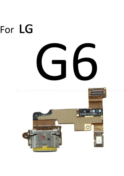 Şarj Cihazı USB Dock Şarj Dock Bağlantı Noktası Kurulu Mikrofon Mikrofon Flex Kablo Için Lg G5 G6 Artı G7 G8 Thinq (Yurt Dışından)